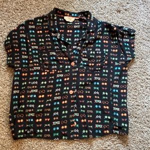 Anthropologie silk blouse